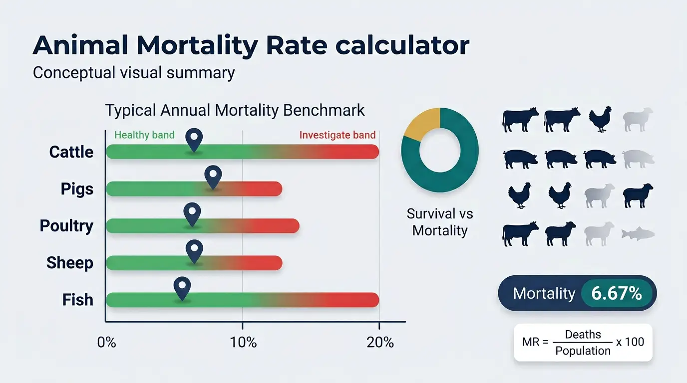 Animal Mortality Rate Calculator - Illustration