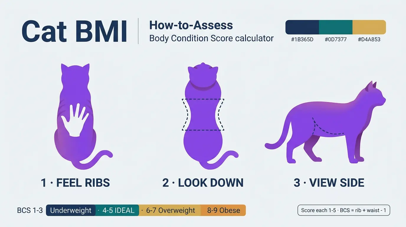 Cat BMI Calculator - Illustration